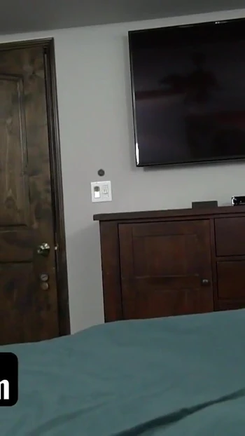 Emotional moment from "Learning How To Lick A Woman's Pussy Like A Champ With My Stepmother's London River - PervMom"