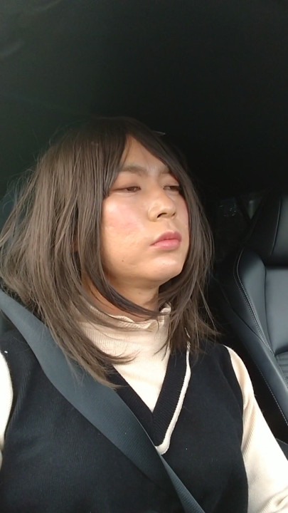 A cross-dressing boy drove by car | Clip 1