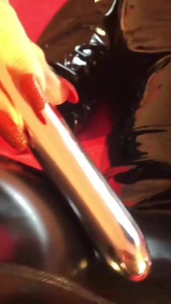 Powerful moment from "Black PVC, Ankle Boots and Vibrators"