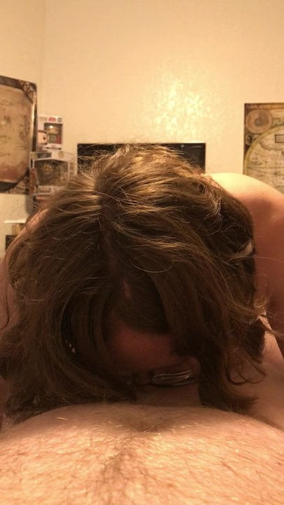Lacy sucking cock