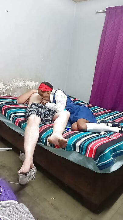 Black 18 Year Old School Girl Sucks Johnny's Cock in School Uniform