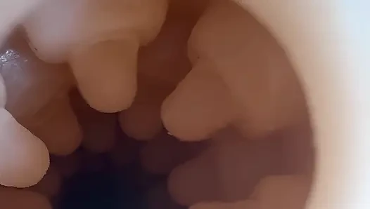 Stoya destroya fleshlight iç veiw ile sikişiyor