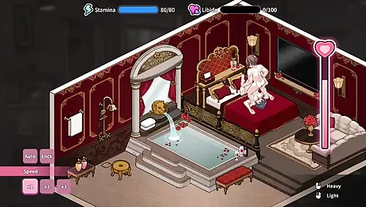 Hentai Game – Busty Police Woman Sex - Immoral Bathhouse