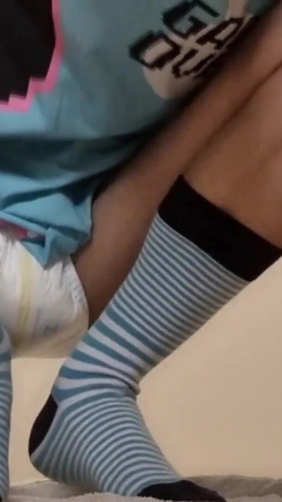 Powerful moment from "Puppy Jerking Off very Hard and Cumming In His Diaper"