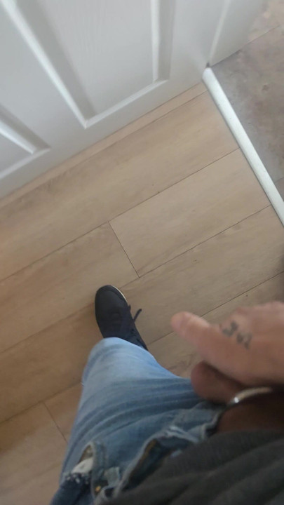 MY FLOOPY DICK OUT WAITING FOR DADDY