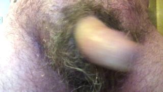 Głaskanie mojego penisa