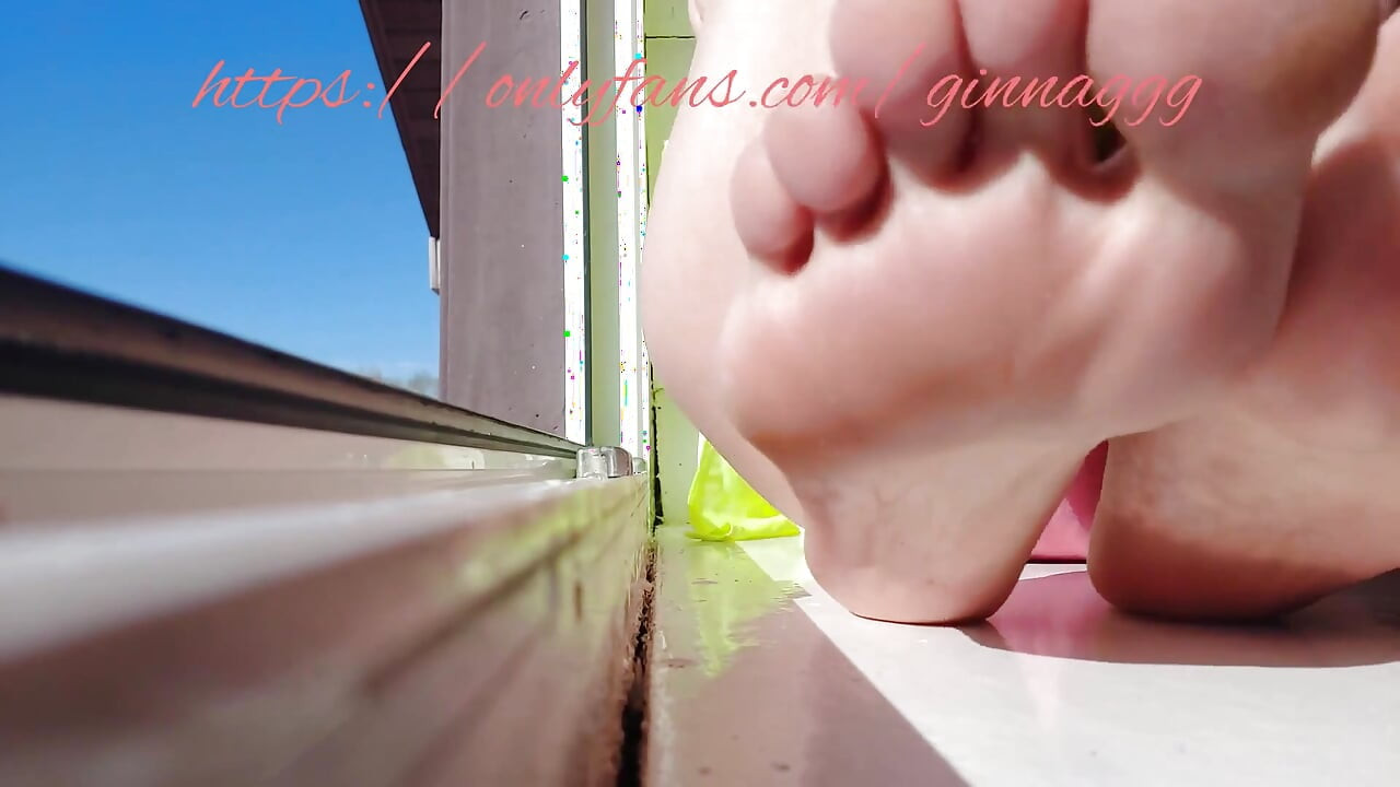 Sniff Between My Legs, Sniff My Panties and Lick My Heels, Wipe My Drool and Jerk off - Ginnagg