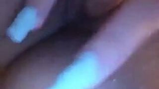 my horny wife fingering her pussy