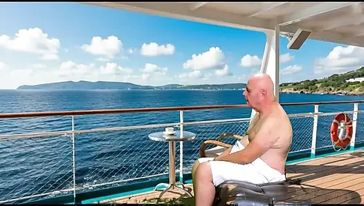 SEX BOAT RIDE ON THE SEA WITH ADAMANDEVE AND LUPO