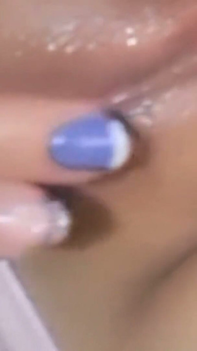 My stepsister sends me a video of her touching her pussy | Clip 1
