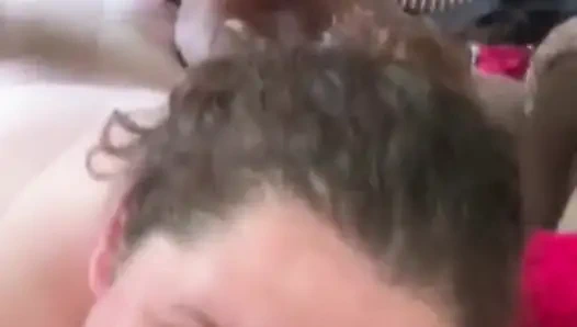 Britische bBW steckt eine blinde fold auf mich, lass mich einen arsch stöhnen, orgasmen ficken