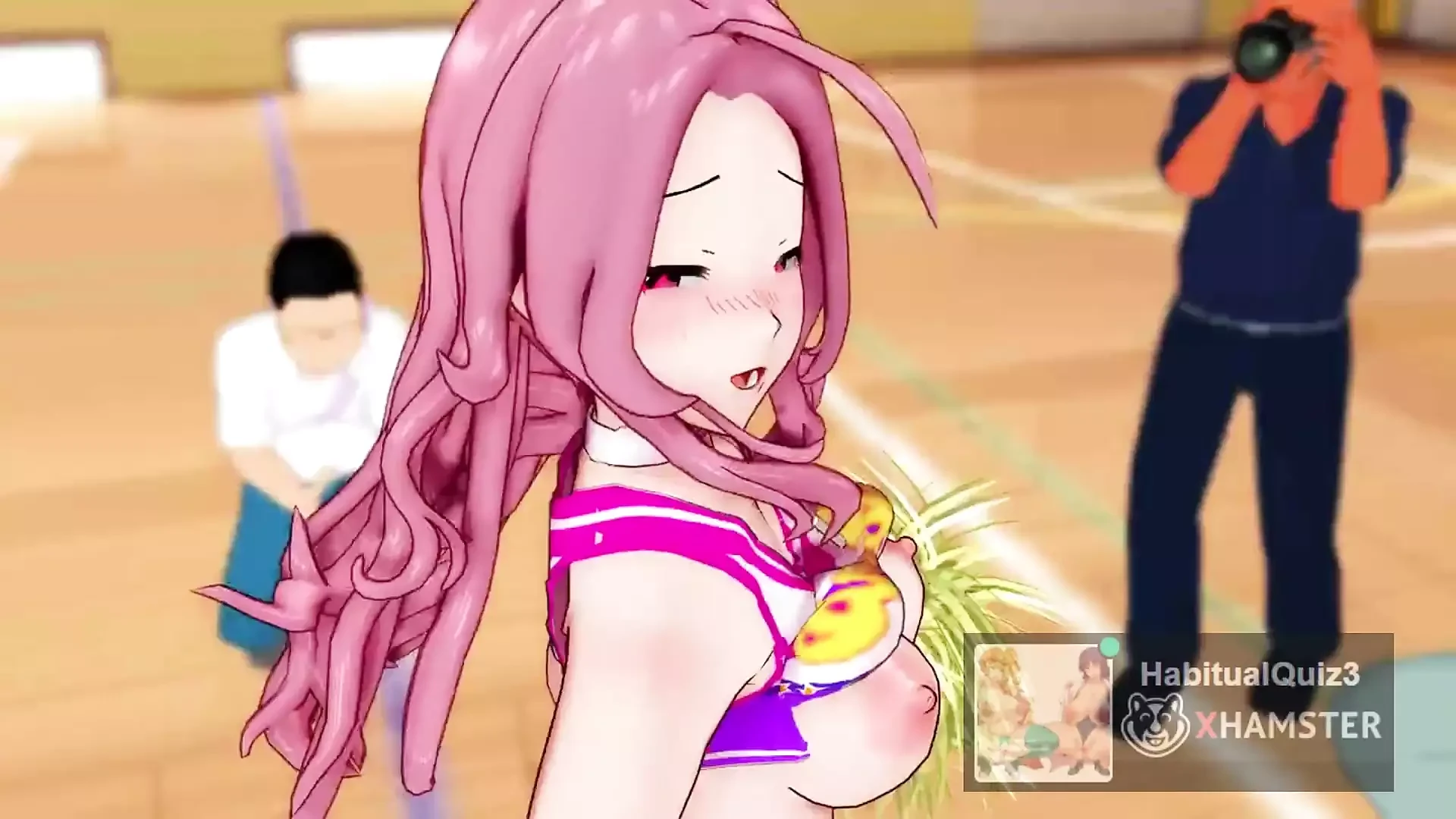 mmd r18 Renge Enjoying Pon Pon Dance 3d hentai sex dance