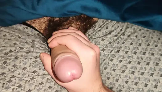 Üvey baba üveyson büyük yarakla masaj yapıyor