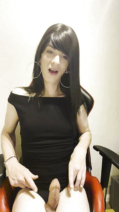 Trans Mum Shows You Her Big Cock