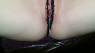 Nice messy creampie dripping out of my pussy