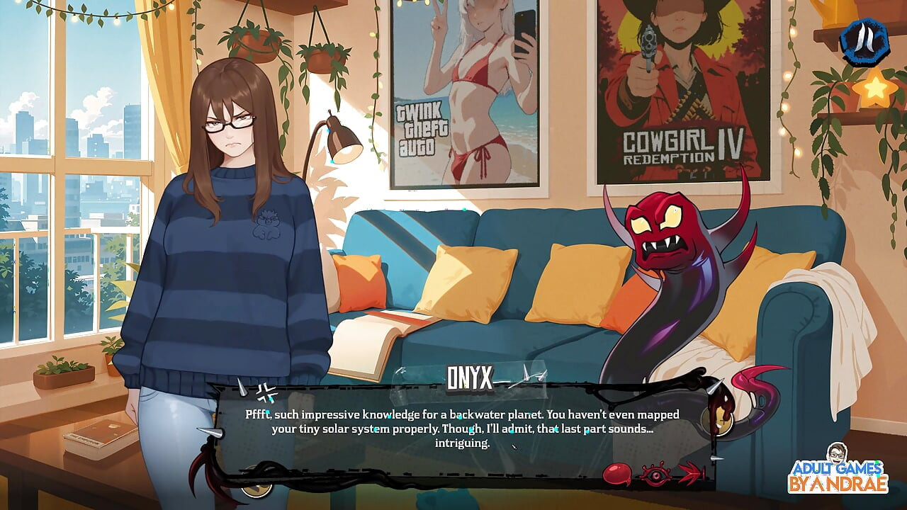 Futa Fucks Femboys Gameplay Part 1 - Leia Meets the Alien Symbiote Onyx