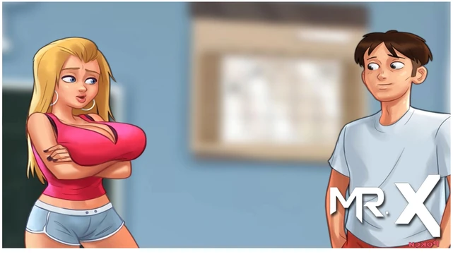 SummertimeSaga - Steal Exam Answers for Beautiful Blonde # 8