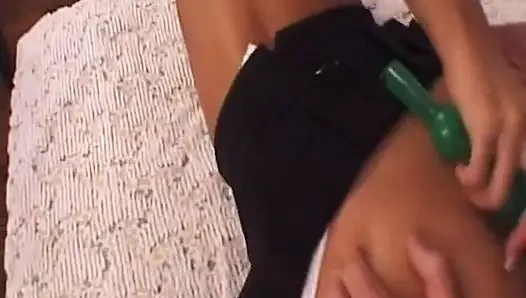 Klasik Jenna Red Sert Emiyor Ve Biniyor