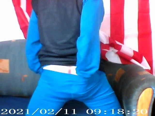 in Blaue