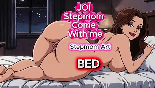 JOI stiefmutter in Milch getränkt und stöhnt - komm mit mir 100% Du wirst kommen - Dirtytalk