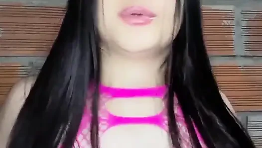 Rubbing the Stepsister's Clitoris and Vagina Until Orgasm