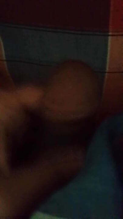 A boy enjoy his time at night alonely