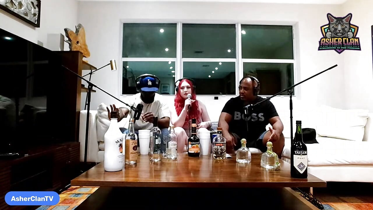 Asherclantv Podcast Feat Възрастните звезди Ариета Адамс, Ace Bigs и Mrflourish Podcast Asherclantv
