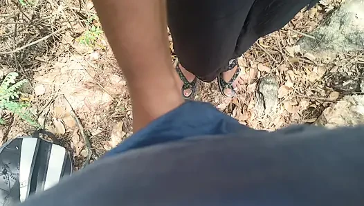 Housewife with Fantasy threesome romance and fuck