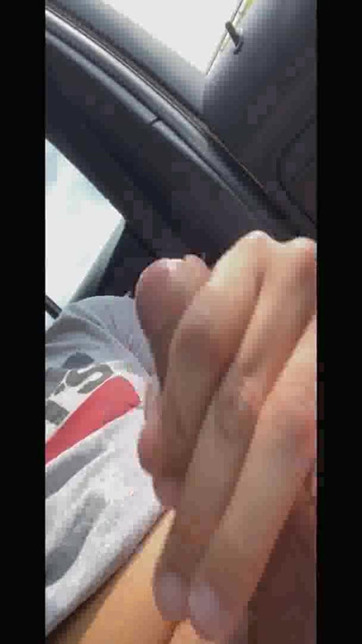 Powerful moment from "German twink jerks off outside in the car on a country road in the forest Twinkboy82"