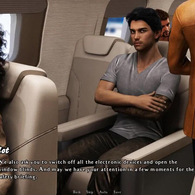 Saya dan seorang awek seksi di atas kapalterbang-Ep1