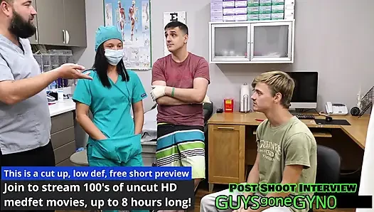 Male & Female Nurses Learn To Sound Dr. Canada's Penis - Part 1 of 2