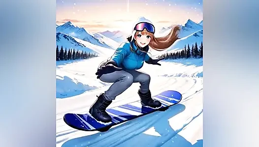 Açık havada göğüsler amcık gösterisi