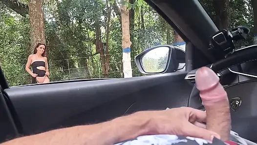 Sert penisimi güzel kızıl saçlıya gösterdim!