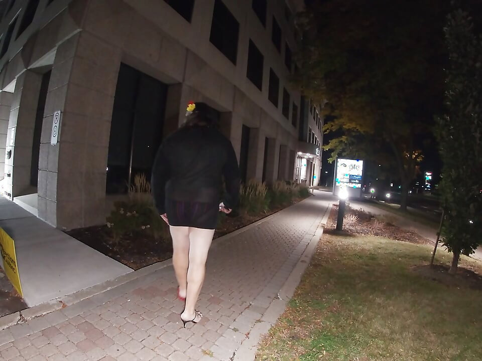 Horny mature sissy TV is whoring around the street corner for fun Tonight