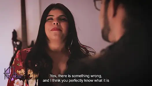 She hired me to give a lesson to her husband