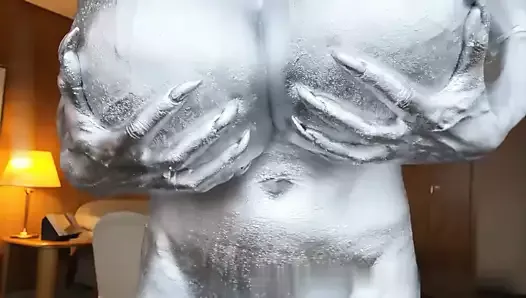 bodypaint huge tits