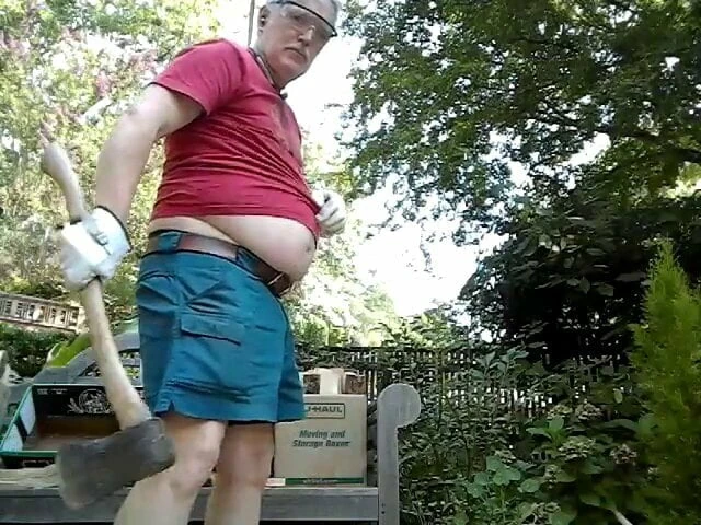 Gut Struggles Wood Chop