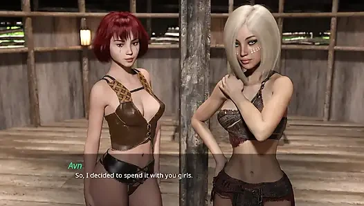 The Lust City 62 - Two 18 Year Girls Shares My Big White Cock