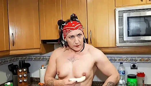 Mein dicker arsch in milch gebadet 3