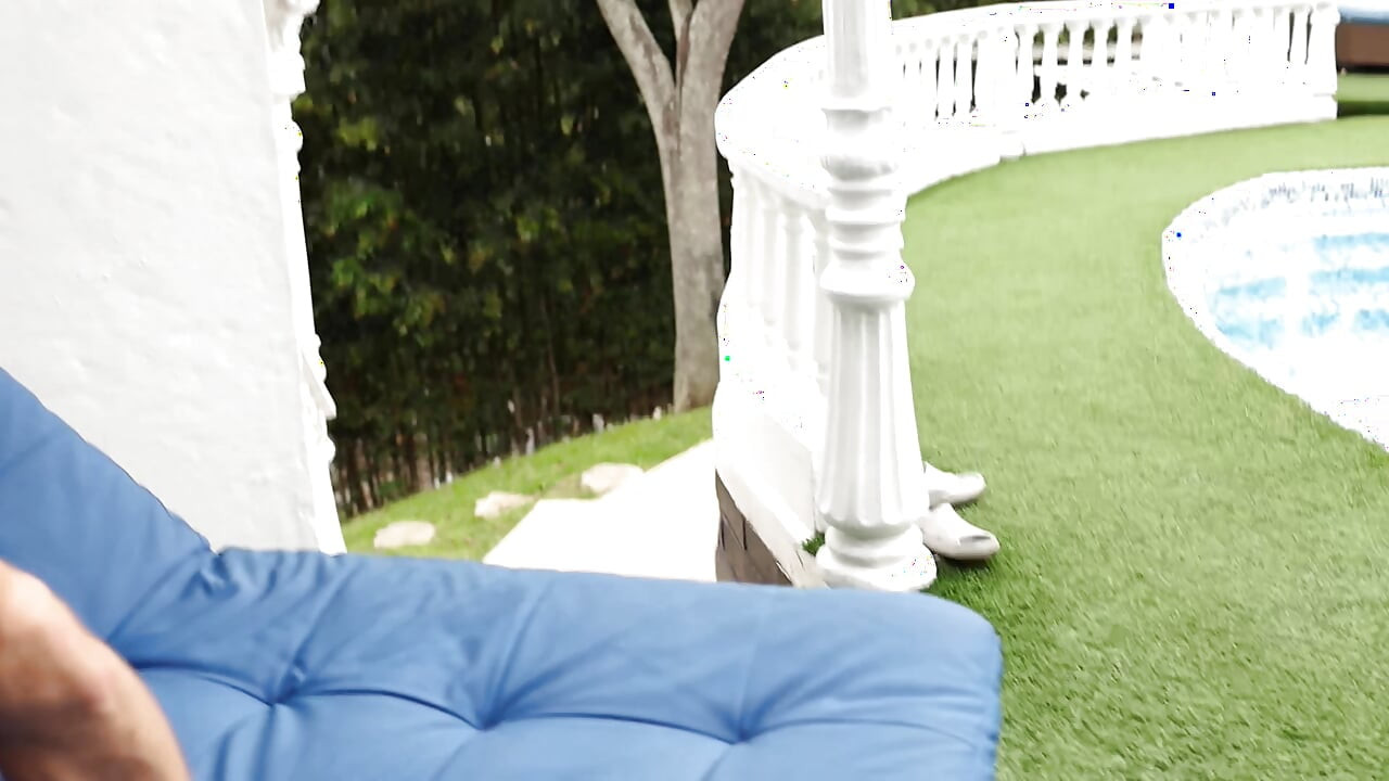 Colombian WHORE in an OUTDOOR HARDCORE ORGY - 3 big cocks, double penetration, and lots of cum - SARA BLONDE