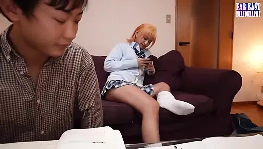 Kein höschen, keine schande!? die wilde mädels-verführung, die ihren privaten lehrer machtlos ließ - szene 3