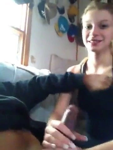 Cute girl blows bbc.