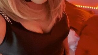 Jenyfer francuska suka gwiazda porno fetysz dziewczyna seks trans