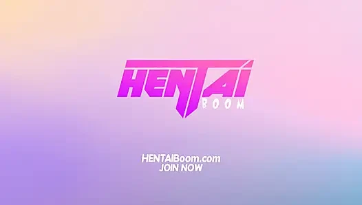Gadis anime lagi penuh gairah di animasi hentai lovers