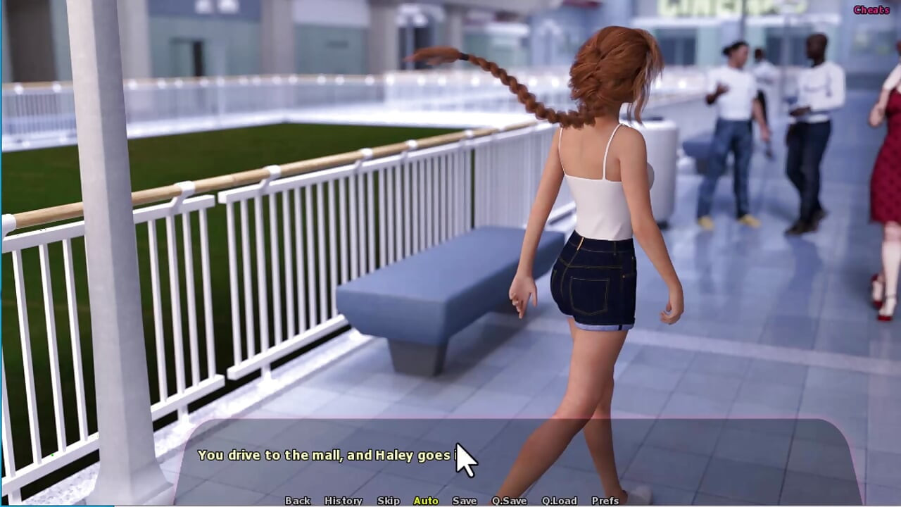 Haley Story #9 - Haley blev kneppet af Johannes