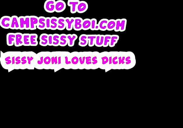 Closed Captioned Sissy Joni Loves Dicks
