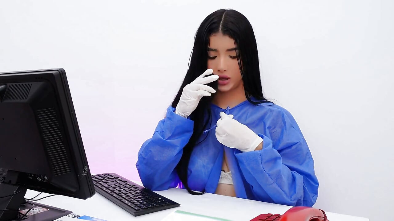 Asmr: 환자가 내 사무실을 방문하고 우리는 Liviy 너의 상처에 섹스 결국