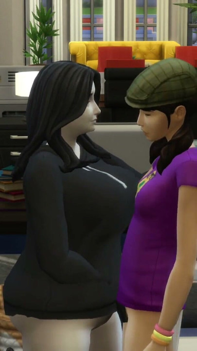 Sims 4 - Going on dates, visiting girlfriends and different sex locations | Clip 3