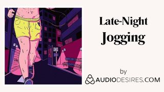 Late-night-jogging (erotischer audio-porno für frauen, sexy asmr)