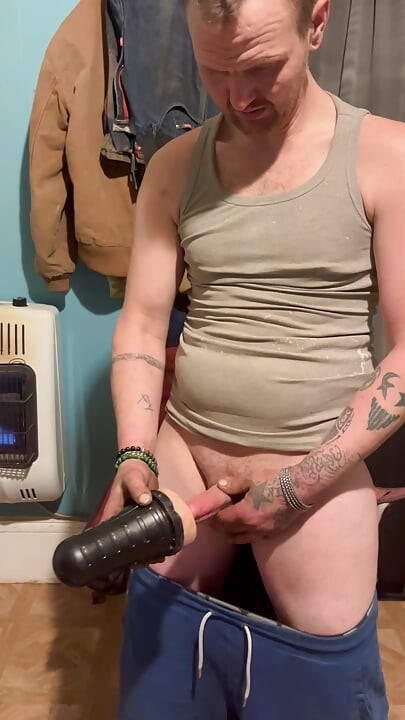 solo fleshlight fuck